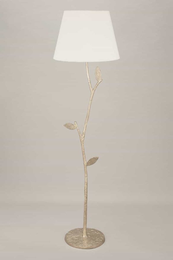 LAMPADAIRE FLORA nickel