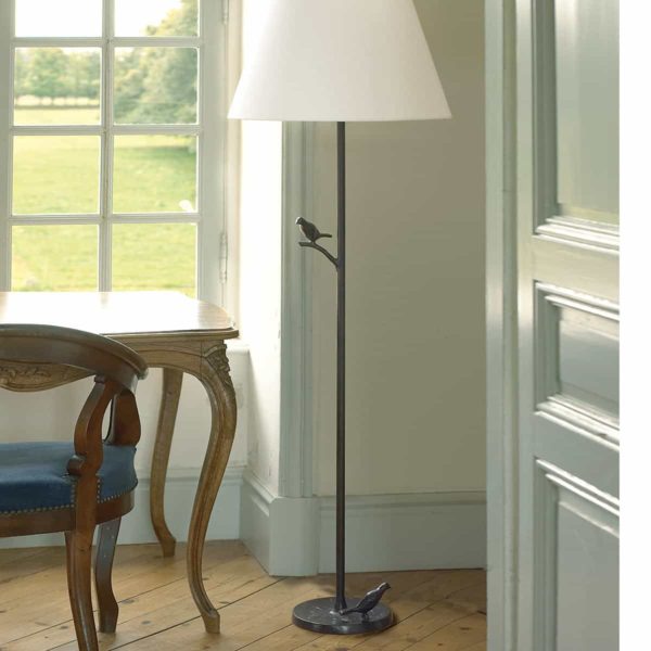 LAMPADAIRE PLUME bronze 2