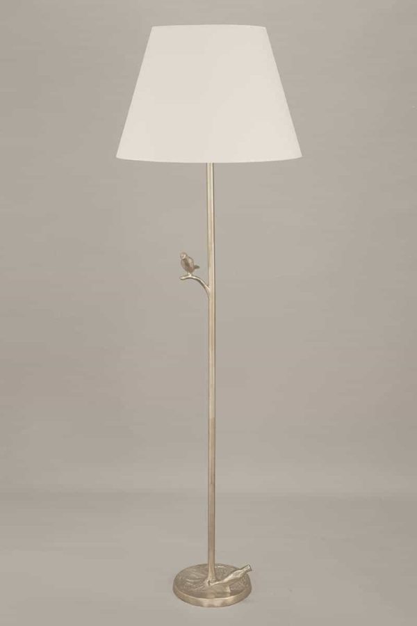 LAMPADAIRE PLUME nickel