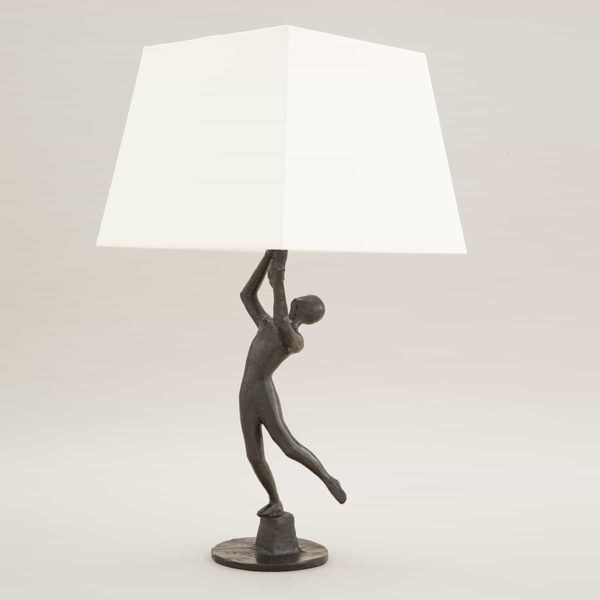 LAMPE POMPEI bronze